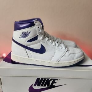 Jordan Women's Sneakers White and Purple